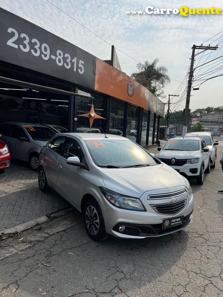 CHEVROLET   ONIX HATCH LTZ 1.4 8V FLEXPOWER 5P MEC.   PRATA 2014 1.4 FLEX - Loja