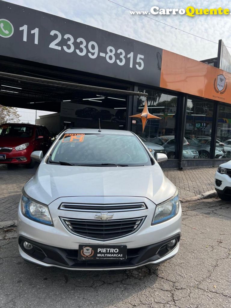 CHEVROLET   ONIX HATCH LTZ 1.4 8V FLEXPOWER 5P MEC.   PRATA 2014 1.4 FLEX - Loja