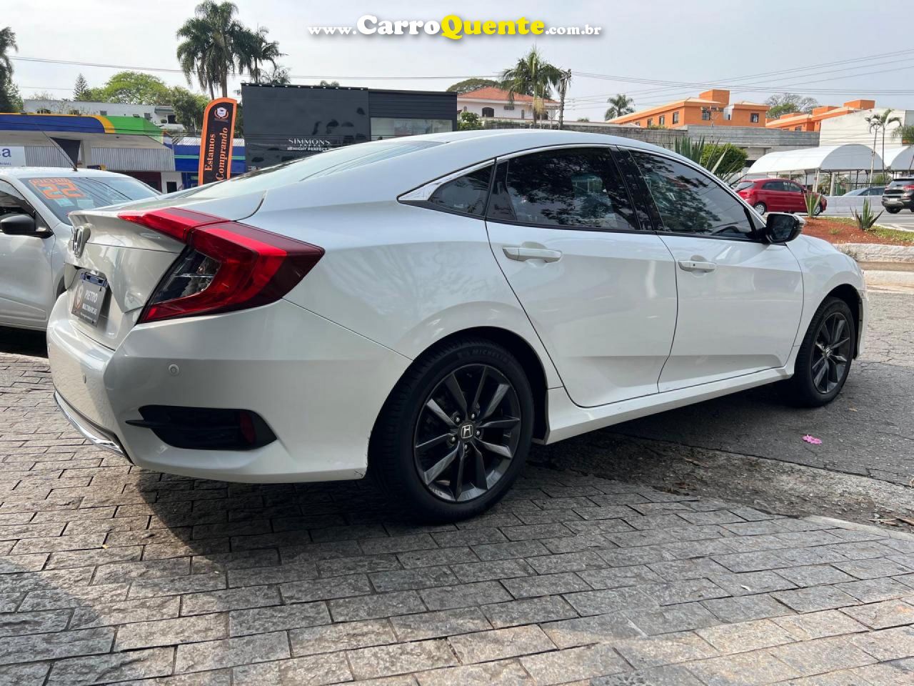 HONDA   CIVIC SEDAN EXL 2.0 FLEX 16V AUT.4P   BRANCO 2020 2.0 FLEX - Loja