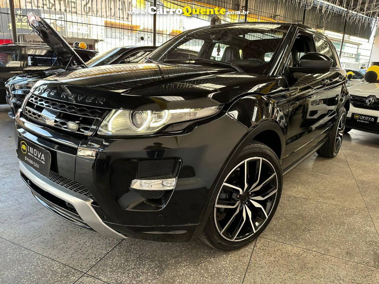 LAND ROVER   RANGE R.EVOQUE DYNAMIC TECH 2.0 AUT 5P   PRETO 2013 2.0 GASOLINA - Loja