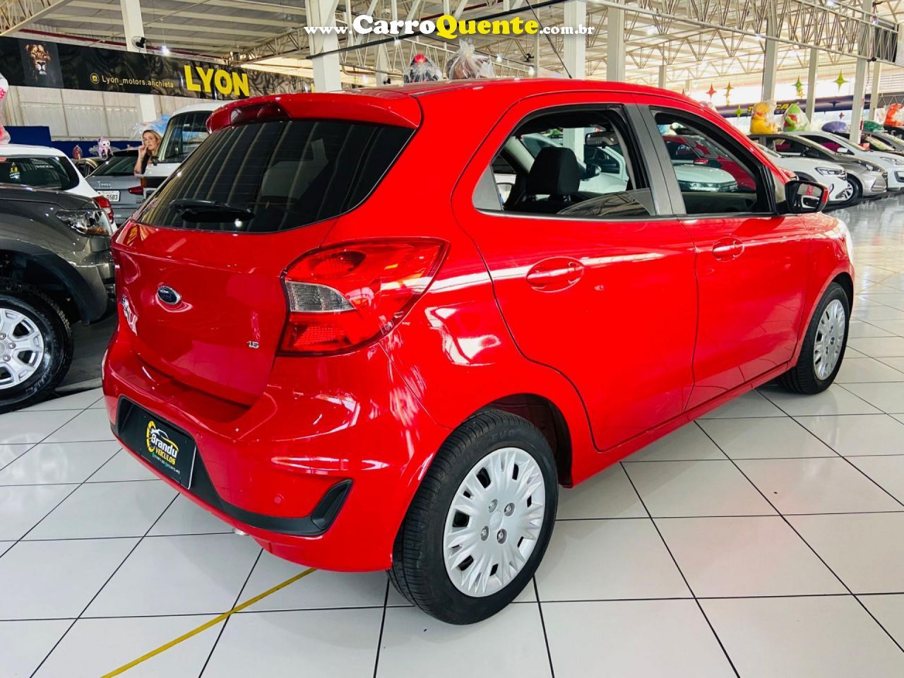 FORD   KA 1.5 SE PLUS 12V FLEX 5P MEC.   VERMELHO 2020 1.5 FLEX - Loja