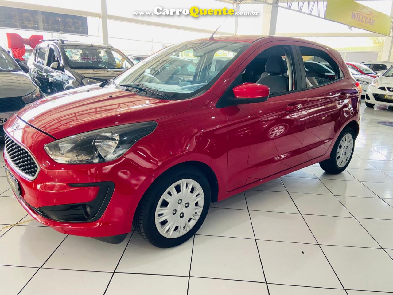 FORD   KA 1.5 SE PLUS 12V FLEX 5P MEC.   VERMELHO 2020 1.5 FLEX - Loja