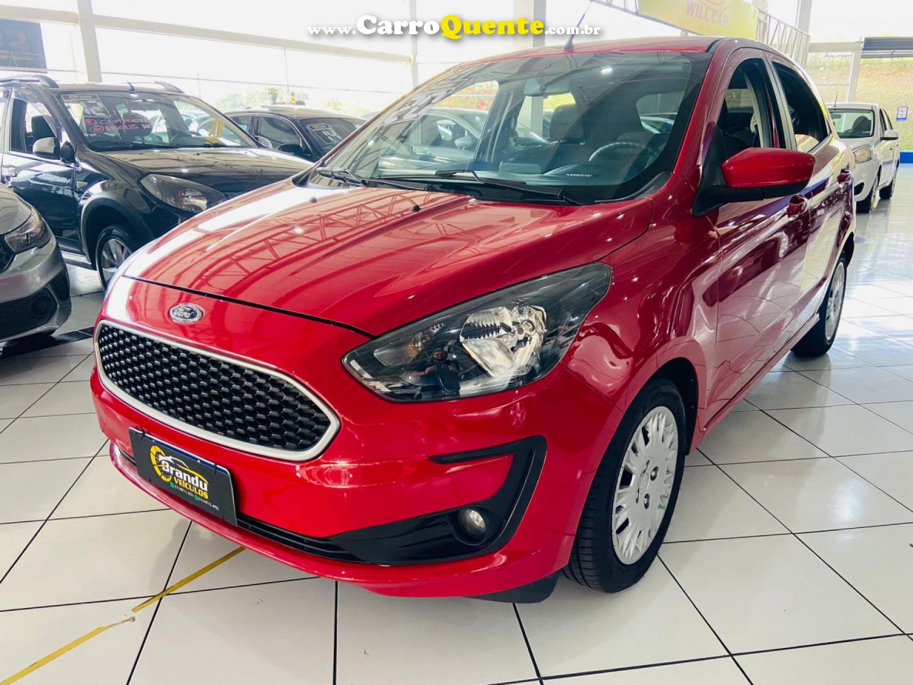 FORD   KA 1.5 SE PLUS 12V FLEX 5P MEC.   VERMELHO 2020 1.5 FLEX - Loja