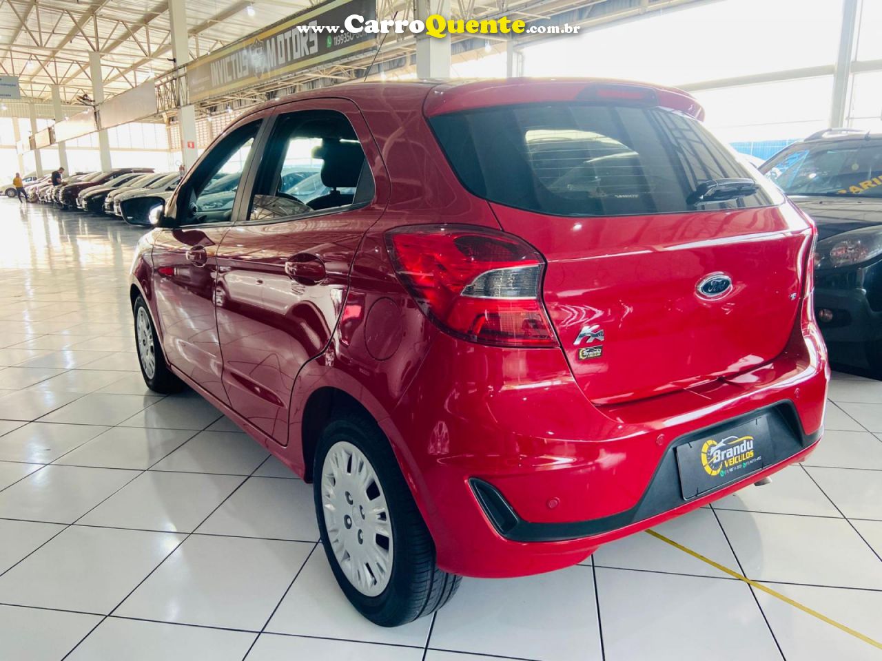 FORD   KA 1.5 SE PLUS 12V FLEX 5P MEC.   VERMELHO 2020 1.5 FLEX - Loja