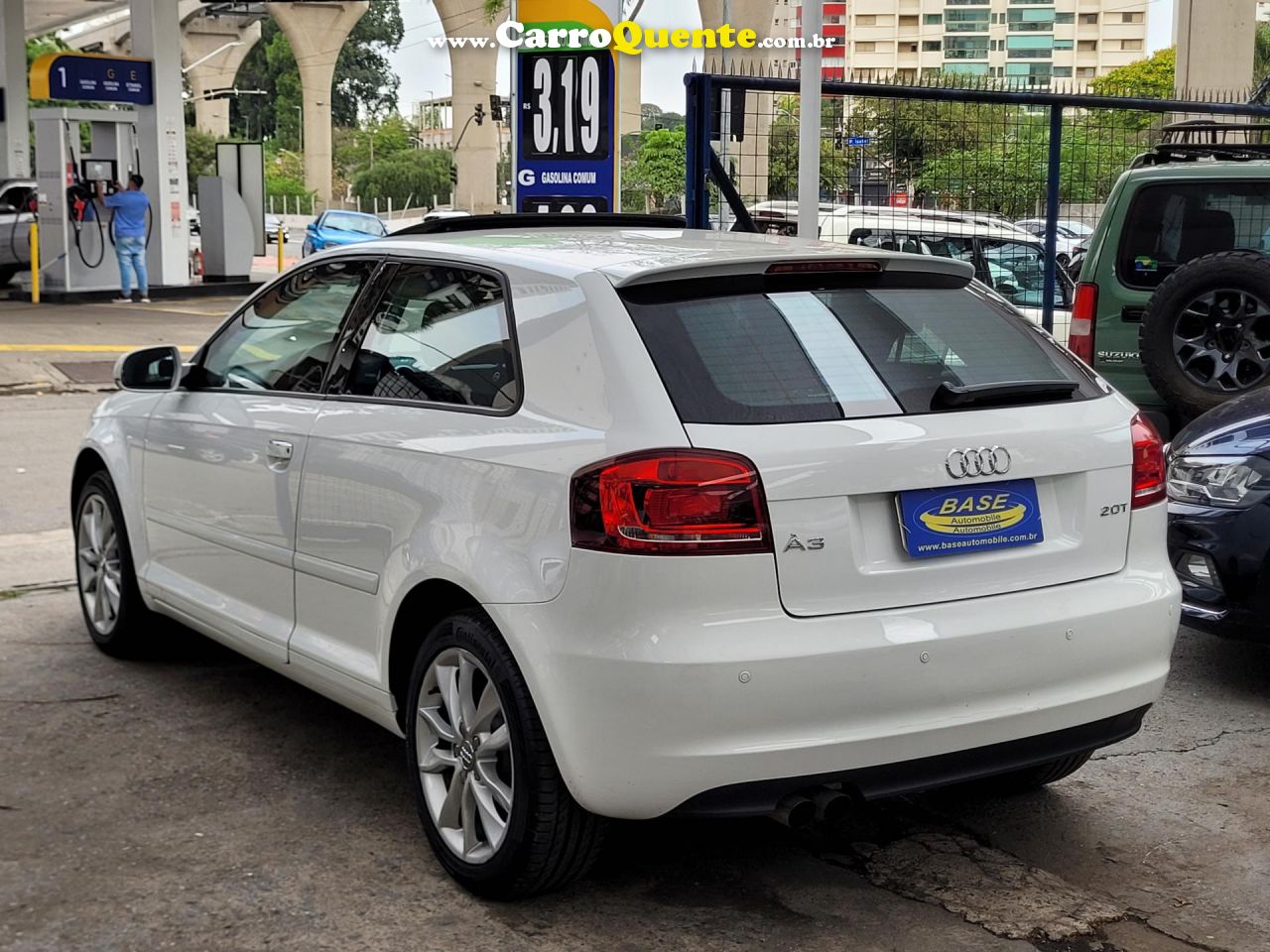 AUDI   A3 SPORT 2.0 16V TFSI S- TRONIC   BRANCO 2012 2.0 GASOLINA - Loja