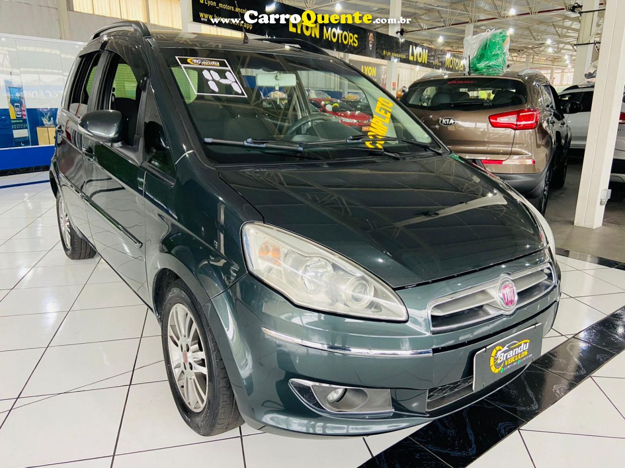 FIAT   IDEA ESSENCE 1.6 FLEX 16V 5P   CINZA 2013 1.6 FLEX - Loja