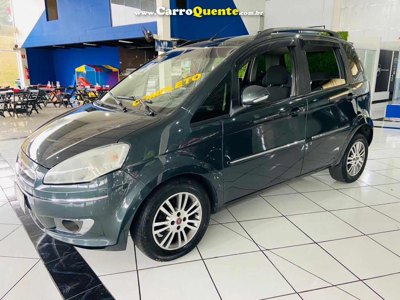 FIAT   IDEA ESSENCE 1.6 FLEX 16V 5P   CINZA 2013 1.6 FLEX - Loja