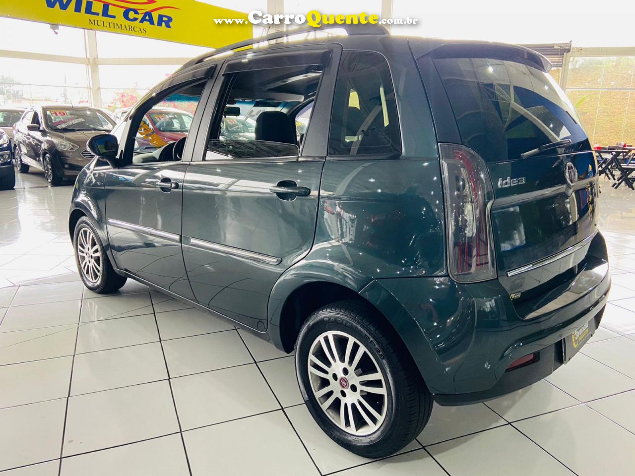 FIAT   IDEA ESSENCE 1.6 FLEX 16V 5P   CINZA 2013 1.6 FLEX - Loja