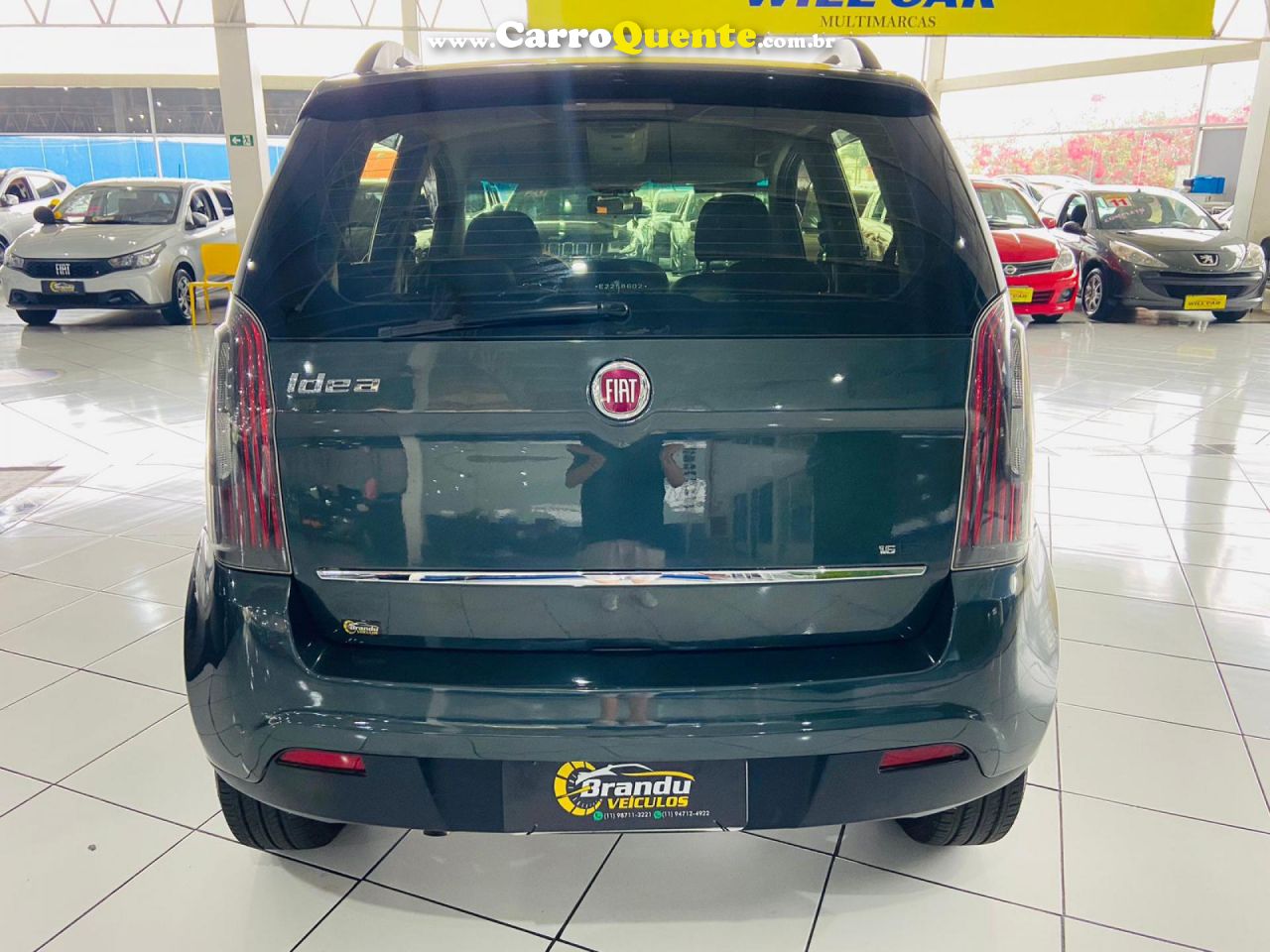 FIAT   IDEA ESSENCE 1.6 FLEX 16V 5P   CINZA 2013 1.6 FLEX - Loja