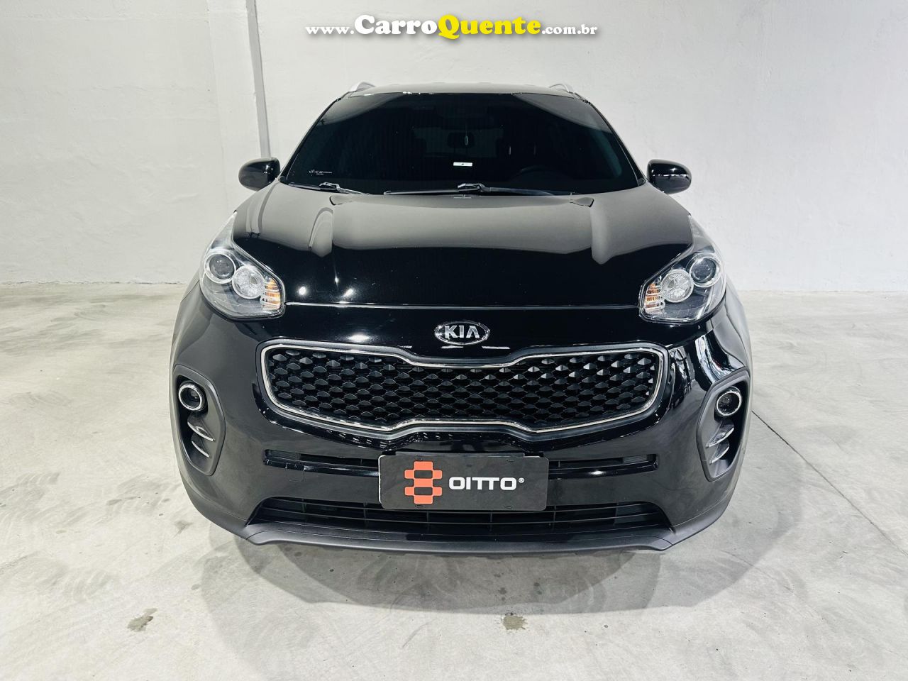 KIA   SPORTAGE LX 2.0 16V 2.0 16V FLEX  AUT.   PRETO 2018 2.0 FLEX - Loja