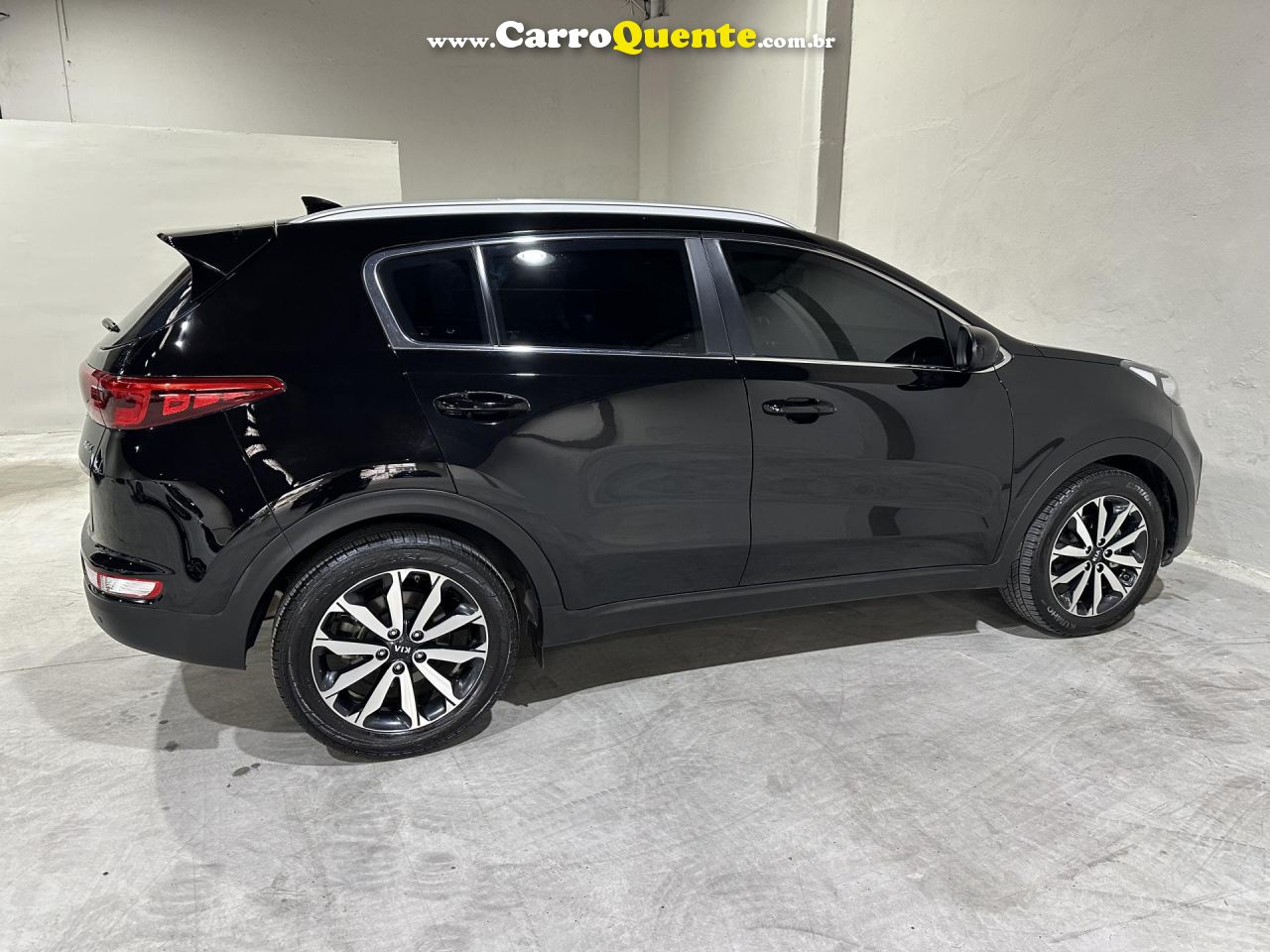 KIA   SPORTAGE LX 2.0 16V 2.0 16V FLEX  AUT.   PRETO 2018 2.0 FLEX - Loja