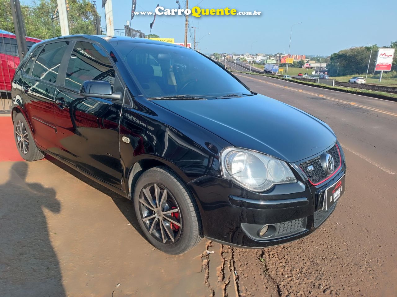 VOLKSWAGEN   POLO GT 2.0 MI TOTAL FLEX 8V 5P   PRETO 2009 2.0 FLEX - Loja