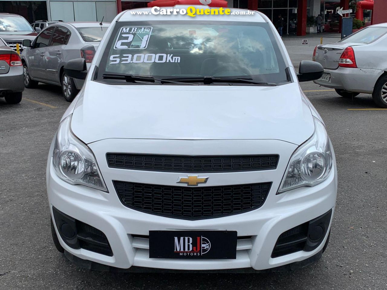 CHEVROLET   MONTANA LS 1.4 ECONOFLEX 8V 2P   BRANCO 2021 1.4 GASOLINA - Loja