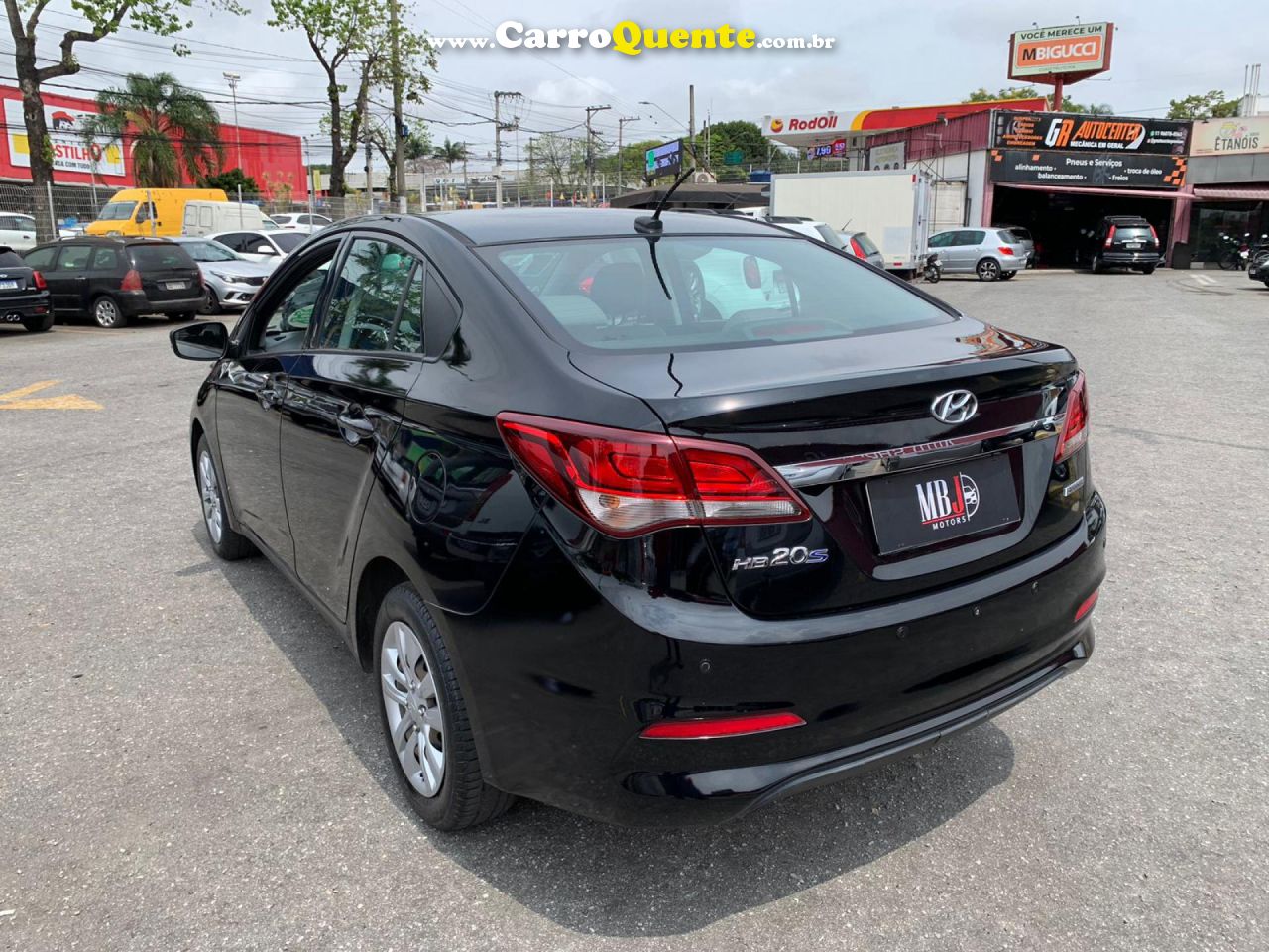 HYUNDAI   HB20S C.STYLEC.PLUS1.6 FLEX 16V AUT. 4P   PRETO 2019 1.6 FLEX - Loja