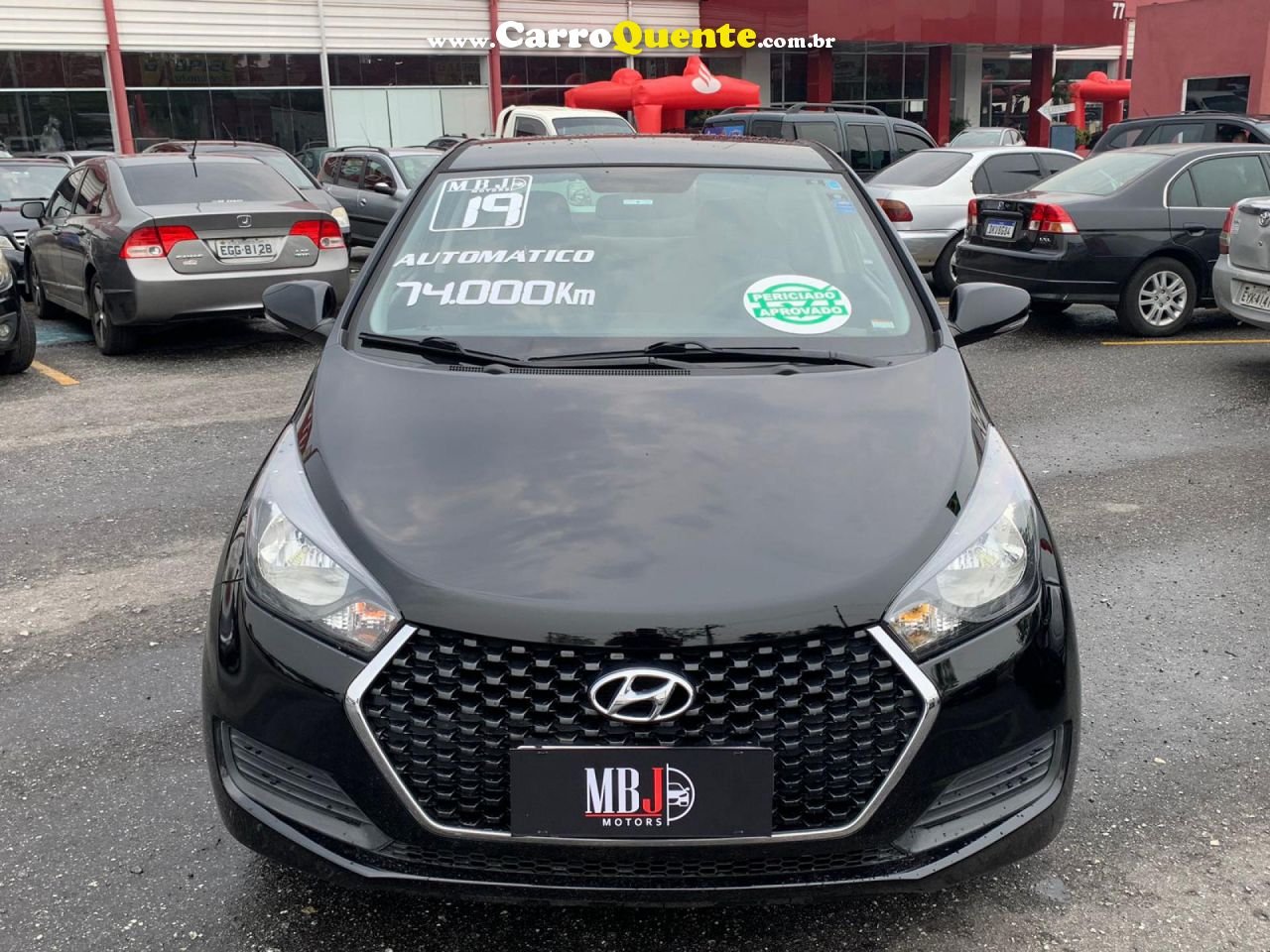 HYUNDAI   HB20S C.STYLEC.PLUS1.6 FLEX 16V AUT. 4P   PRETO 2019 1.6 FLEX - Loja