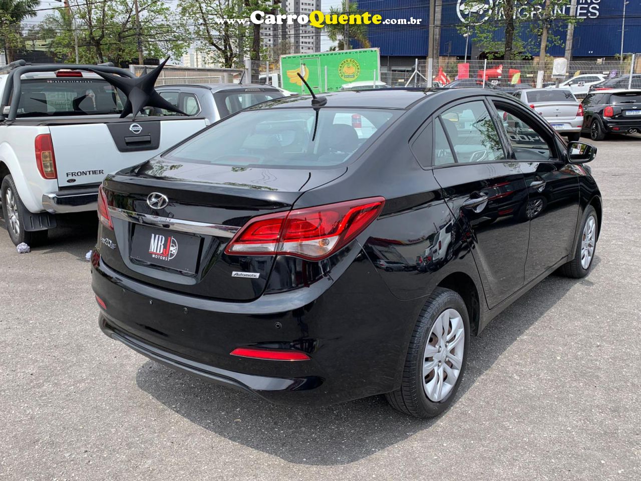 HYUNDAI   HB20S C.STYLEC.PLUS1.6 FLEX 16V AUT. 4P   PRETO 2019 1.6 FLEX - Loja