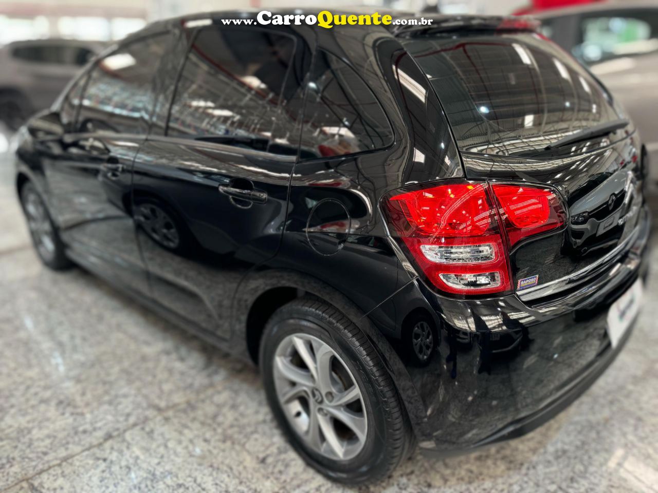 CITROËN   C3 TENDANCE 1.5 FLEX 8V 5P MEC.   PRETO 2013 1.5 FLEX - Loja