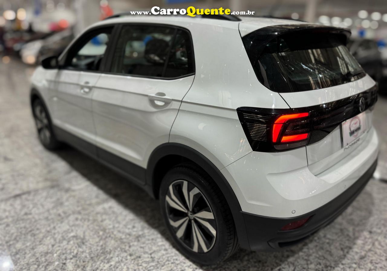 VOLKSWAGEN   T-CROSS 200 TSI 1.0  FLEX 12V 5P AUT.   BRANCO 2022 1.0 FLEX - Loja