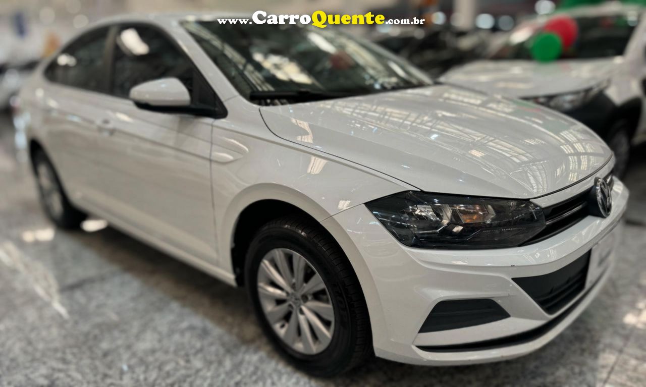 VOLKSWAGEN   VIRTUS 1.6 MSI FLEX 16V 5P MEC.   BRANCO 2022 1.6 FLEX - Loja