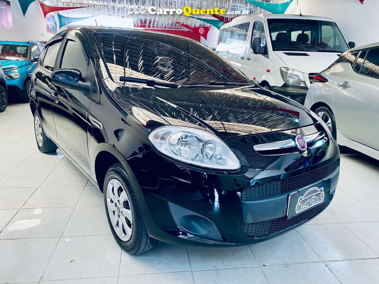 FIAT   PALIO ATTRACTIVE 1.0 EVO FIRE FLEX 8V 5P   PRETO 2015 1.0 FLEX - Loja