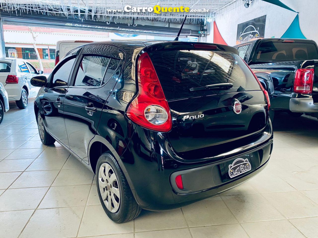 FIAT   PALIO ATTRACTIVE 1.0 EVO FIRE FLEX 8V 5P   PRETO 2015 1.0 FLEX - Loja