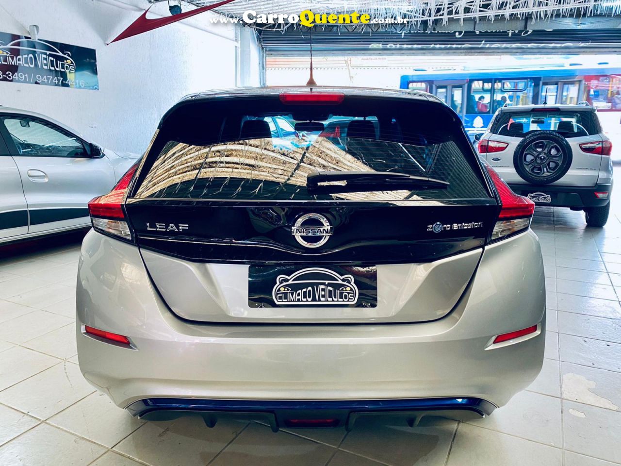 NISSAN   LEAF AUT. (ELÉTRICO)   PRATA 2022 . ELÉTRICO - Loja