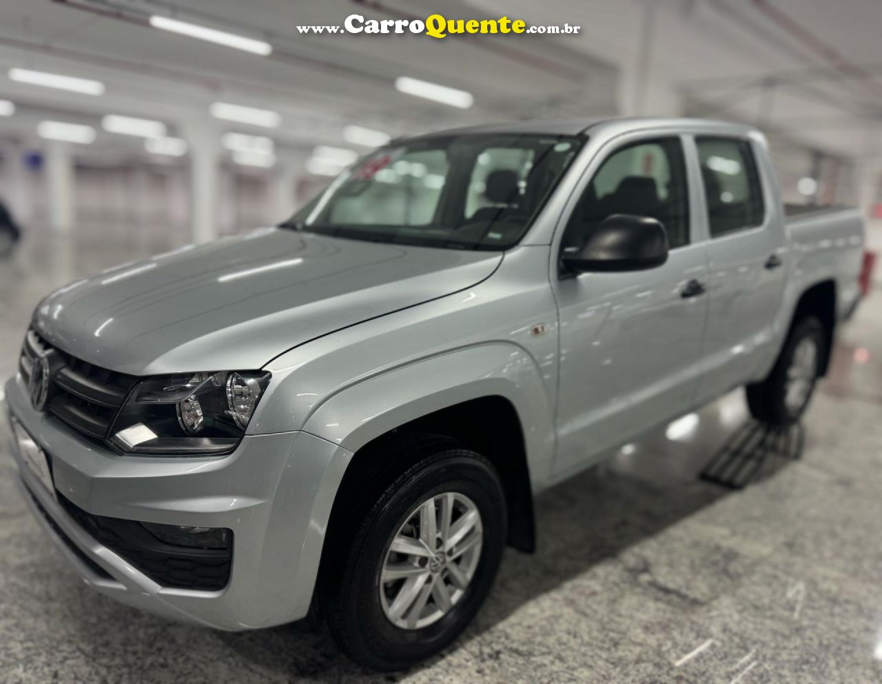 VOLKSWAGEN   AMAROK SE CD 2.0 16V TDI 4X4 DIESEL   PRATA 2019 2.0 DIESEL - Loja