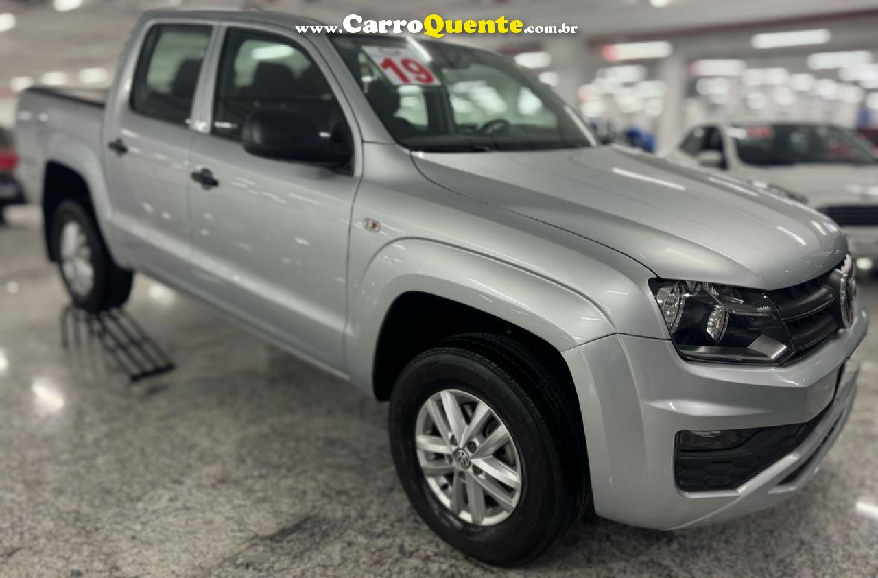 VOLKSWAGEN   AMAROK SE CD 2.0 16V TDI 4X4 DIESEL   PRATA 2019 2.0 DIESEL - Loja