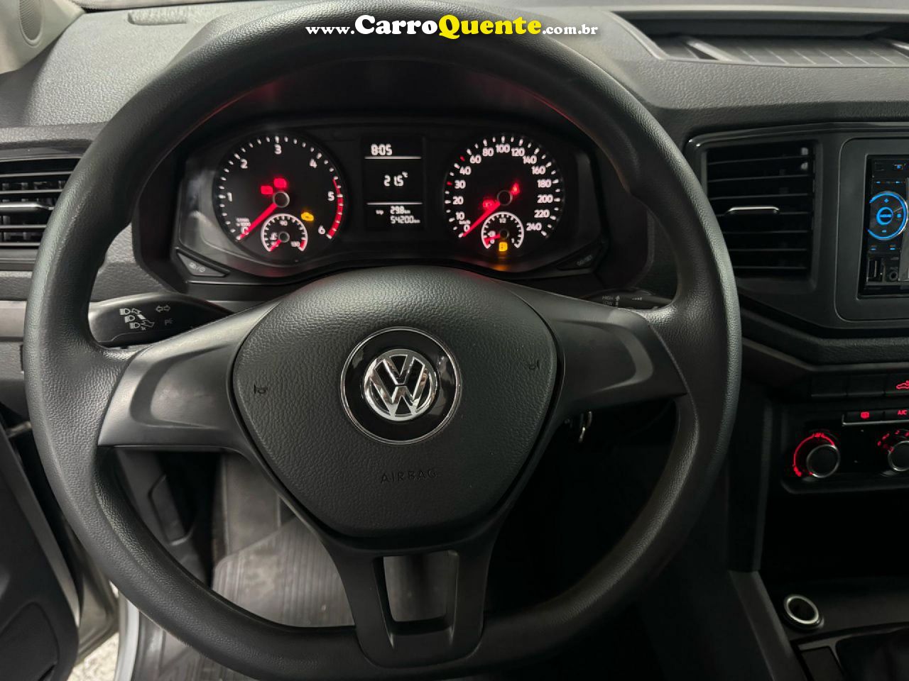 VOLKSWAGEN   AMAROK SE CD 2.0 16V TDI 4X4 DIESEL   PRATA 2019 2.0 DIESEL - Loja