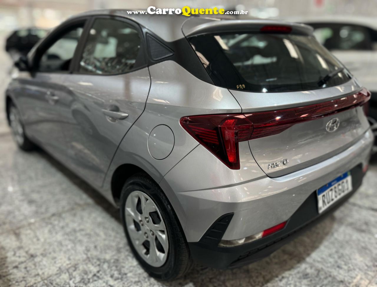 HYUNDAI   HB20 COMFORT 1.0 FLEX 12V MEC.   PRATA 2023 1.0 FLEX - Loja