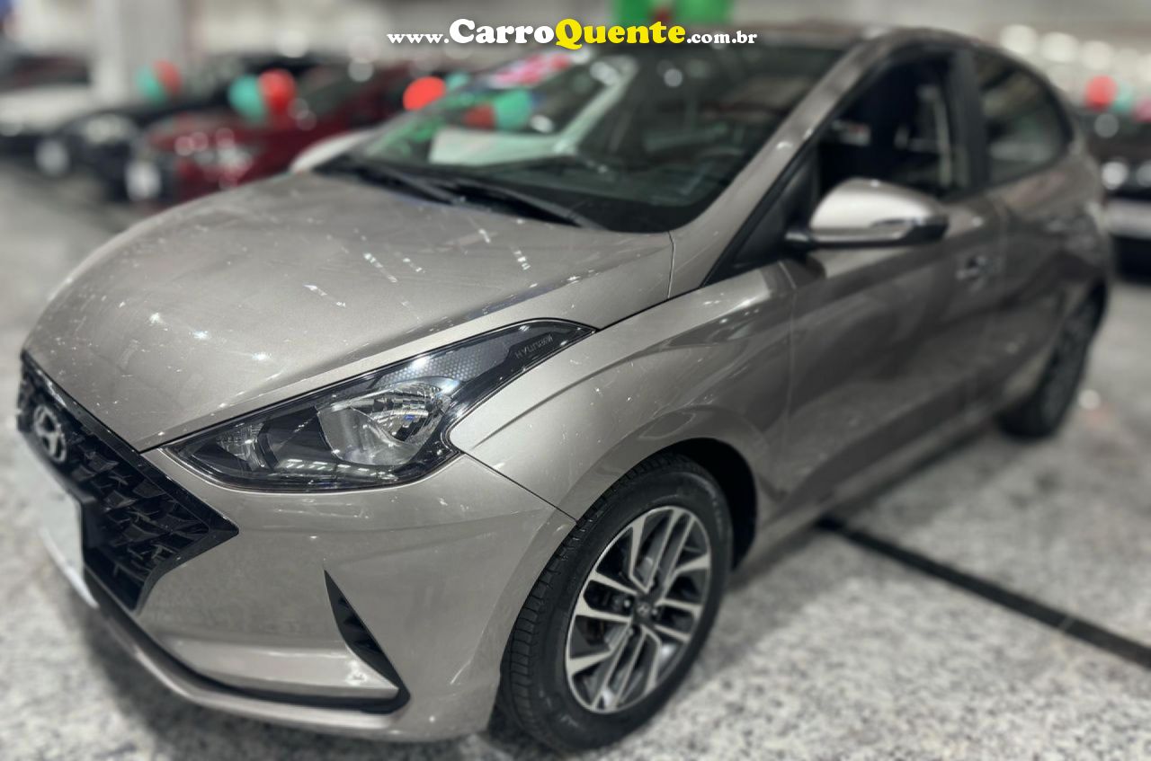 HYUNDAI   HB20 PLATINUM 1.0 TB FLEX 12V AUT.   PRATA 2022 1.0 FLEX - Loja