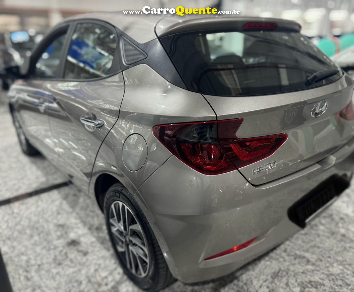 HYUNDAI   HB20 PLATINUM 1.0 TB FLEX 12V AUT.   PRATA 2022 1.0 FLEX - Loja