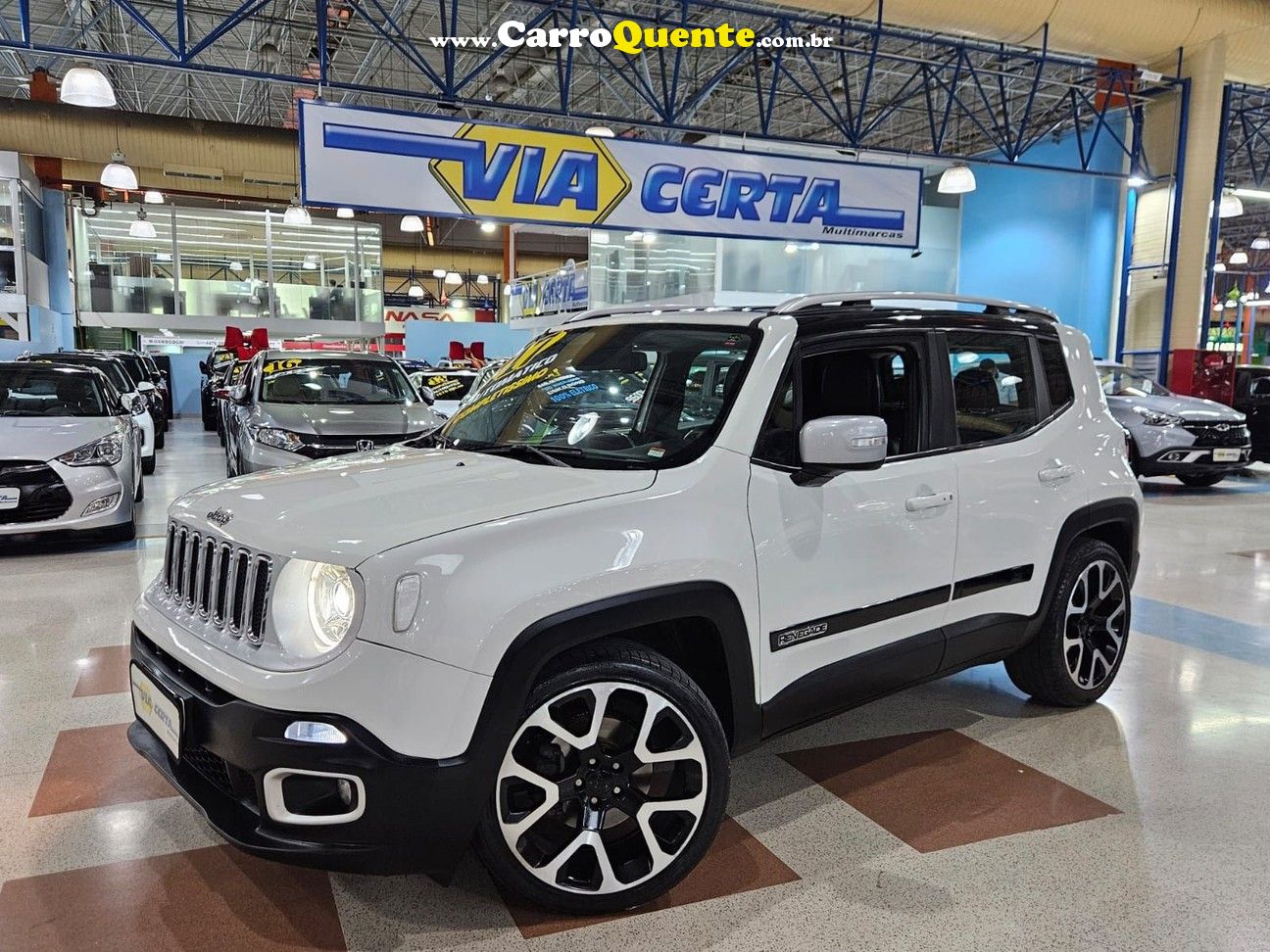 JEEP RENEGADE 1.8 LIMITED * C/ Rodas Aro 20 * - Loja