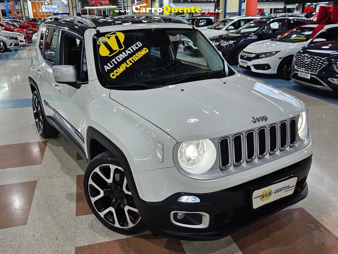 JEEP RENEGADE 1.8 LIMITED * C/ Rodas Aro 20 * - Loja