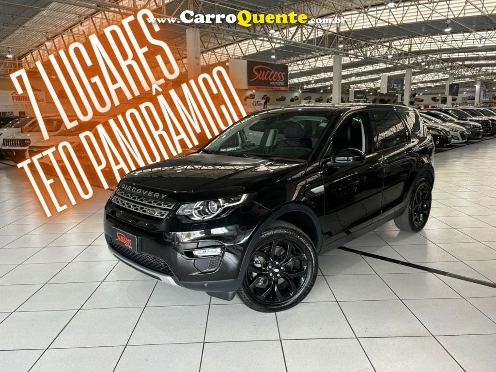 Land Rover Discovery Sport 2.0 HSE SI4 Turbo Aut 7L Só 68.500 Km - Loja