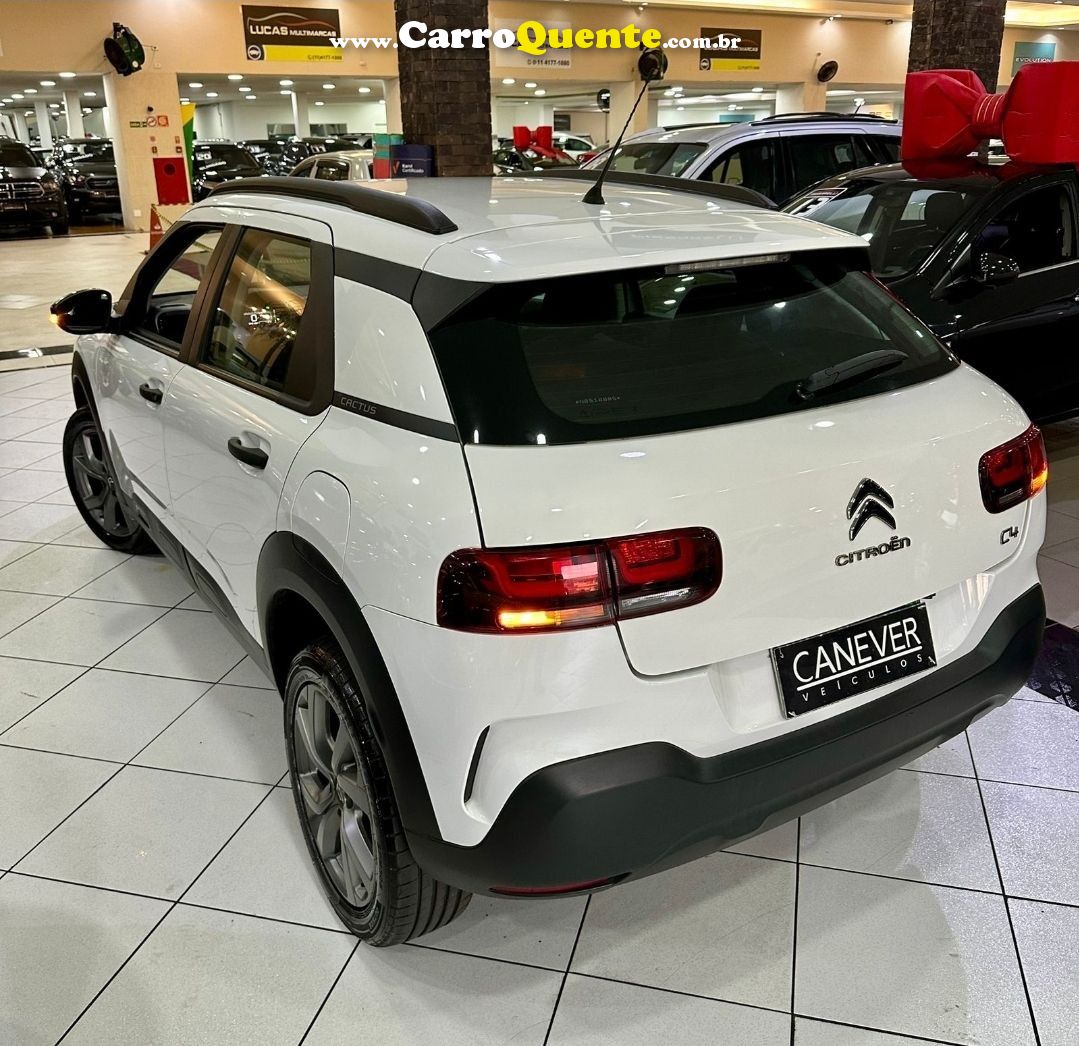 CITROEN C4 CACTUS 1.6 VTI 120 FEEL PACK EAT6 - Loja