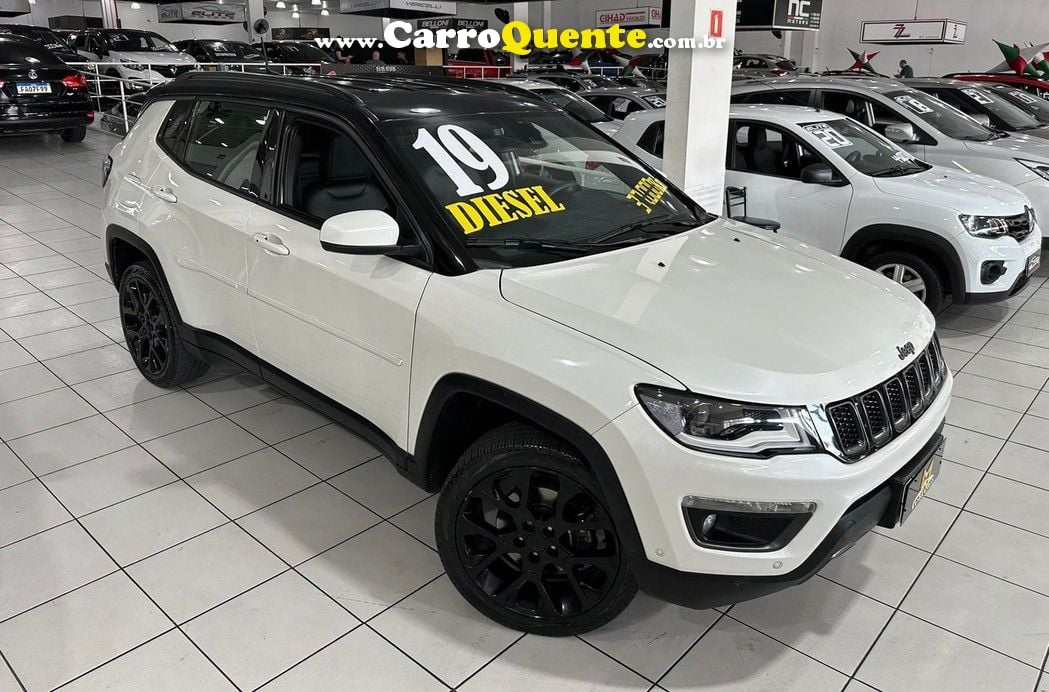 Jeep Compass S 2.0 TB Diesel 2019 - 37mil KM - Loja