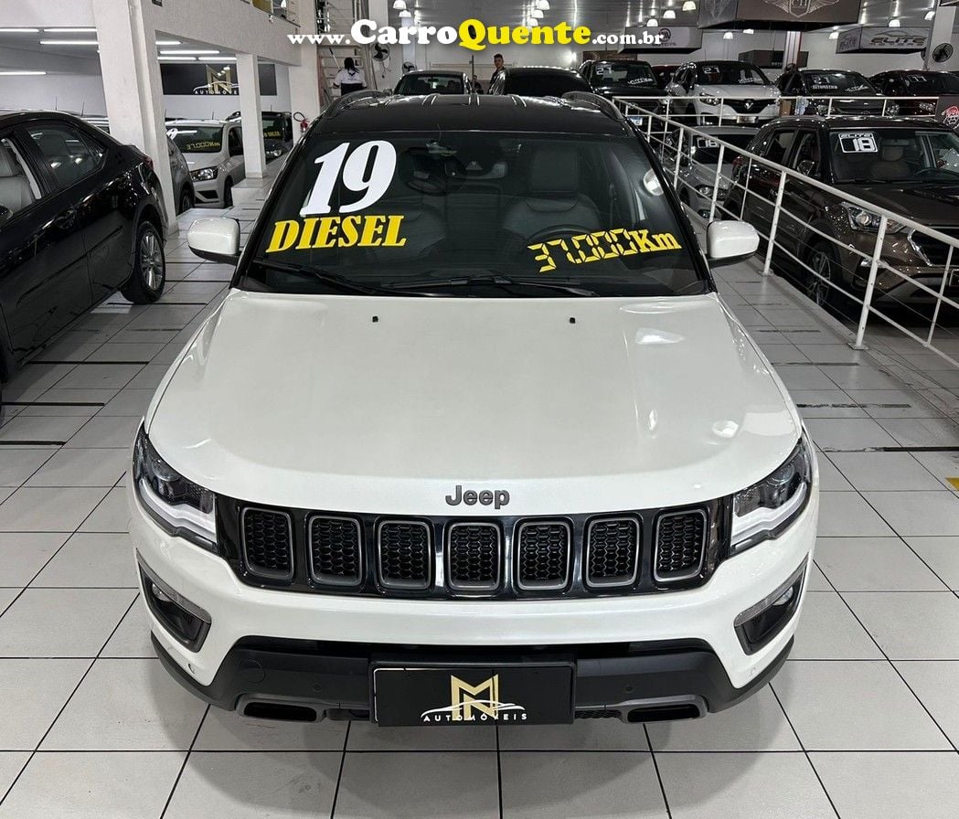 Jeep Compass S 2.0 TB Diesel 2019 - 37mil KM - Loja