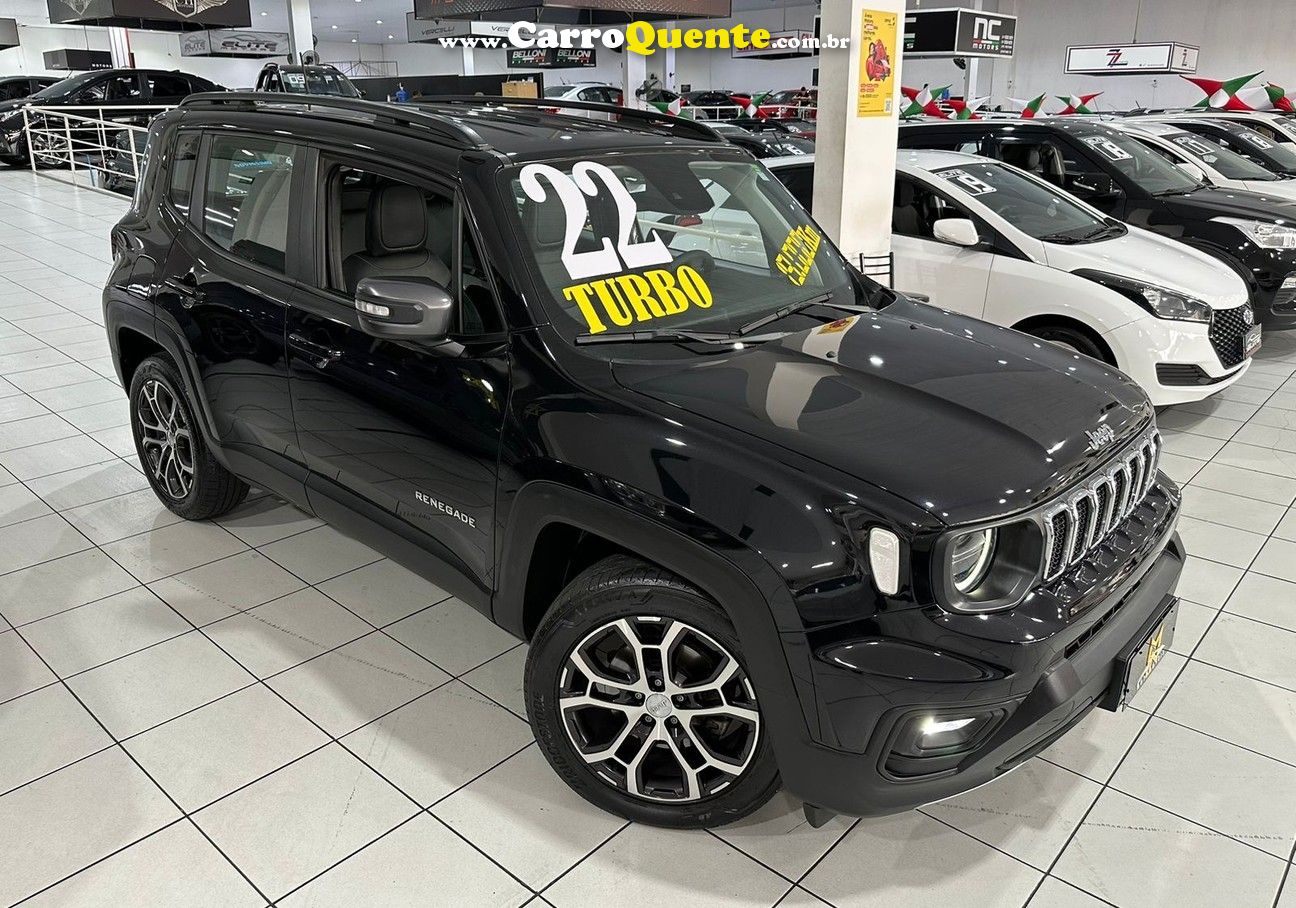 Renegade Longitude 1.3 T270 Flex 2022 - Garantia de fabrica - Loja