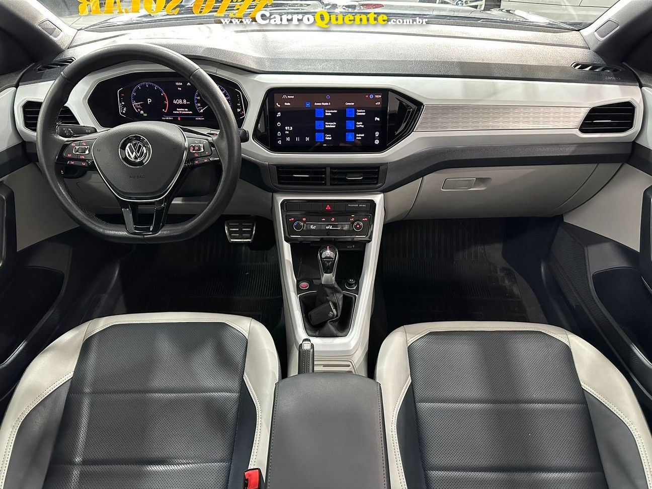 T-cross Highline 1.4 Turbo 250TSI Flex 2021 - Top de linha - Loja