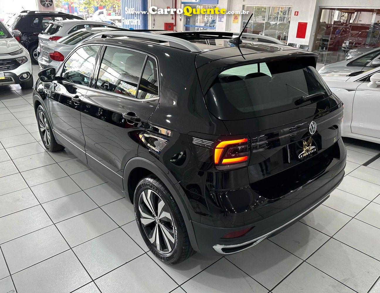 T-cross Highline 1.4 Turbo 250TSI Flex 2021 - Top de linha - Loja