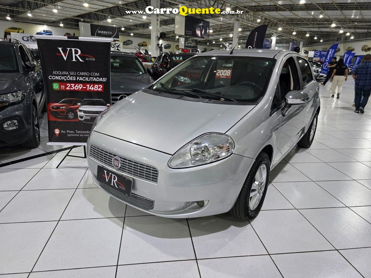 FIAT PUNTO 1.8 HLX 8V  KM 120.000 MUITO NOVO !!! - Loja