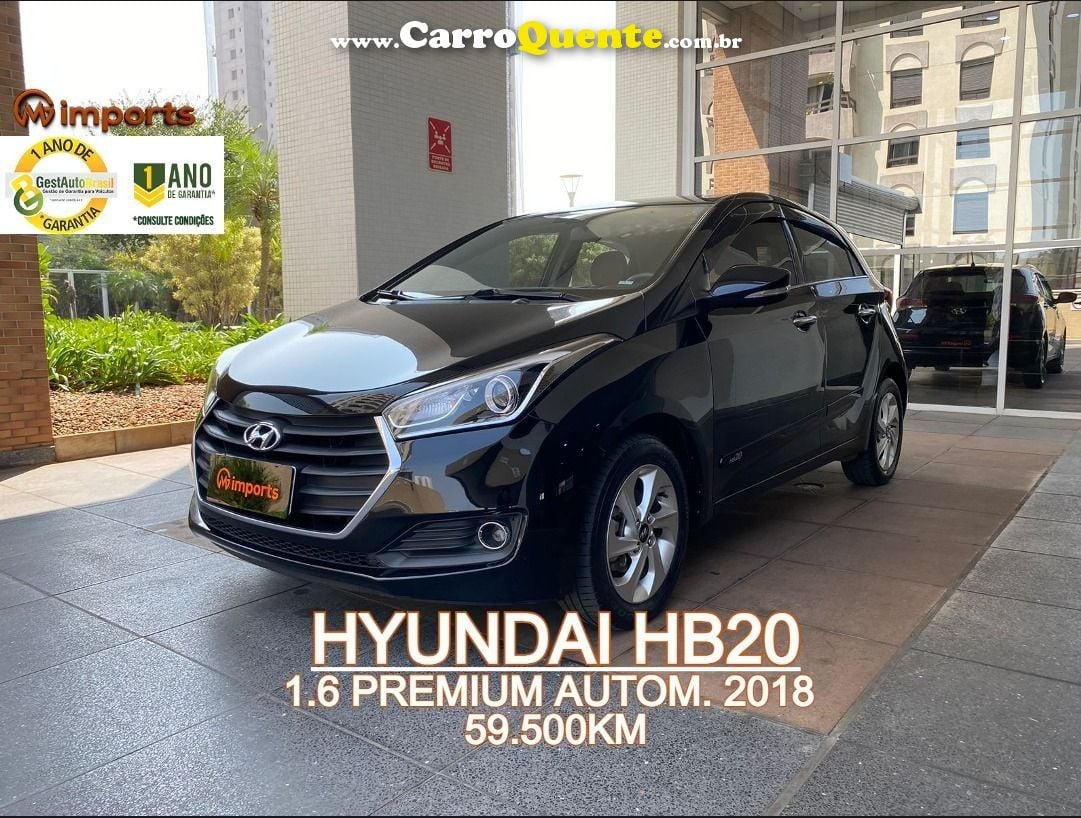 HYUNDAI HB20 1.6 PREMIUM 16V - Loja