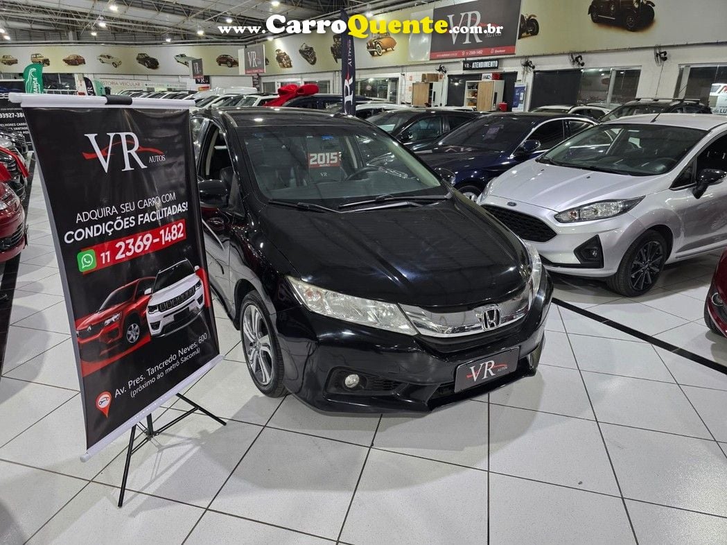 HONDA CITY 1.5 EXL TOP DE LINHA/ OBS: PAINEL TRASEIRO REPARADO. - Loja