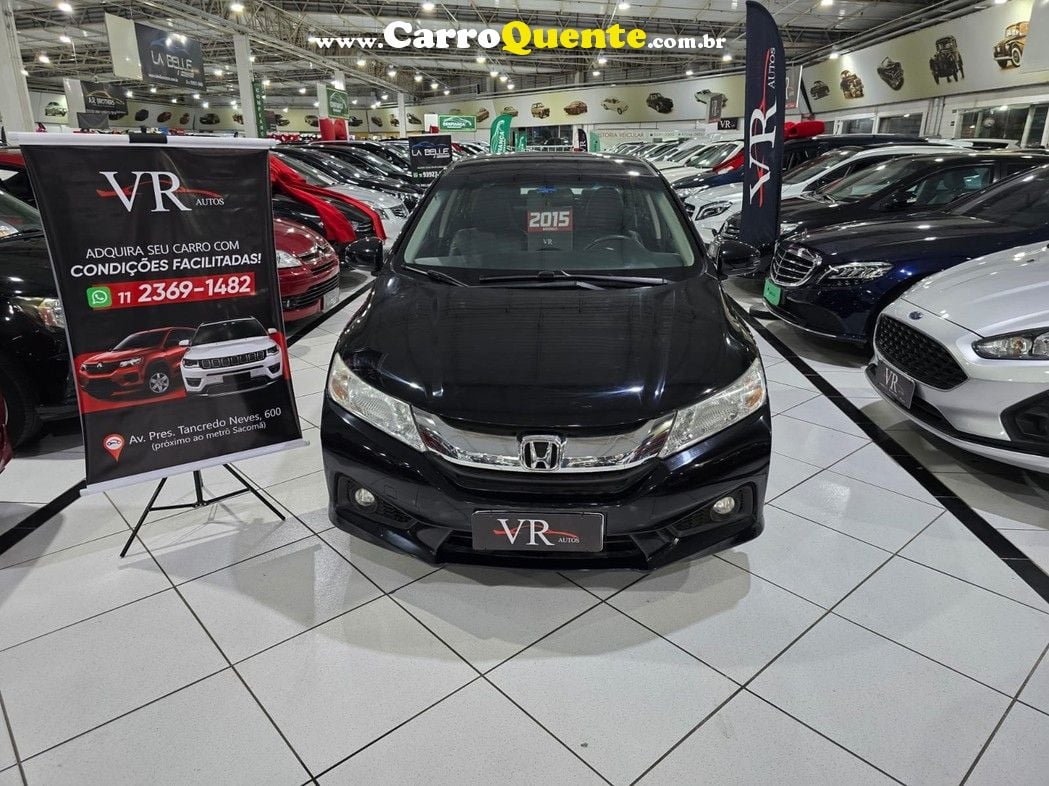 HONDA CITY 1.5 EXL TOP DE LINHA/ OBS: PAINEL TRASEIRO REPARADO. - Loja