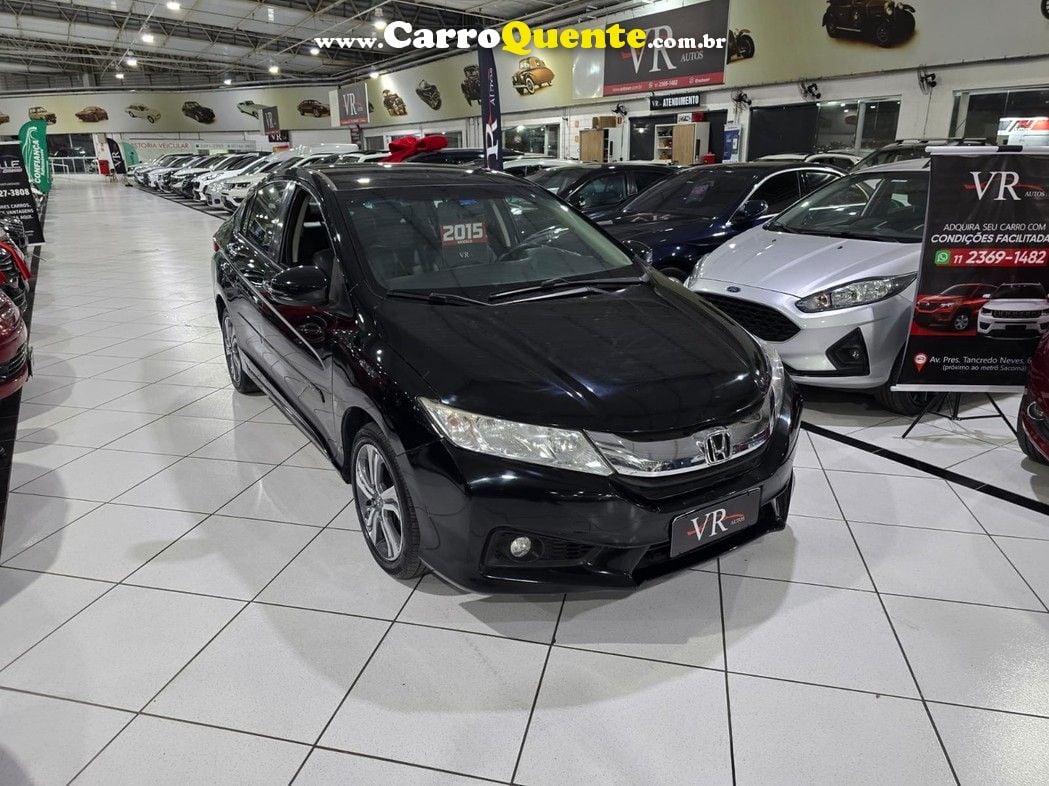 HONDA CITY 1.5 EXL TOP DE LINHA/ OBS: PAINEL TRASEIRO REPARADO. - Loja