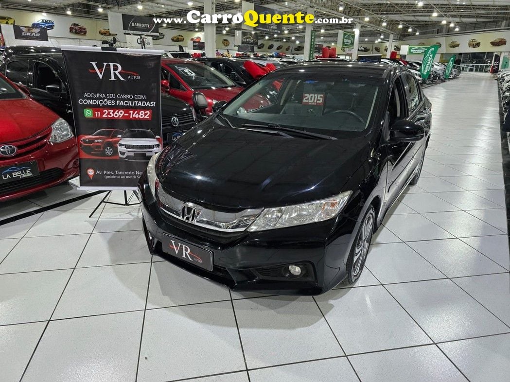 HONDA CITY 1.5 EXL TOP DE LINHA/ OBS: PAINEL TRASEIRO REPARADO. - Loja