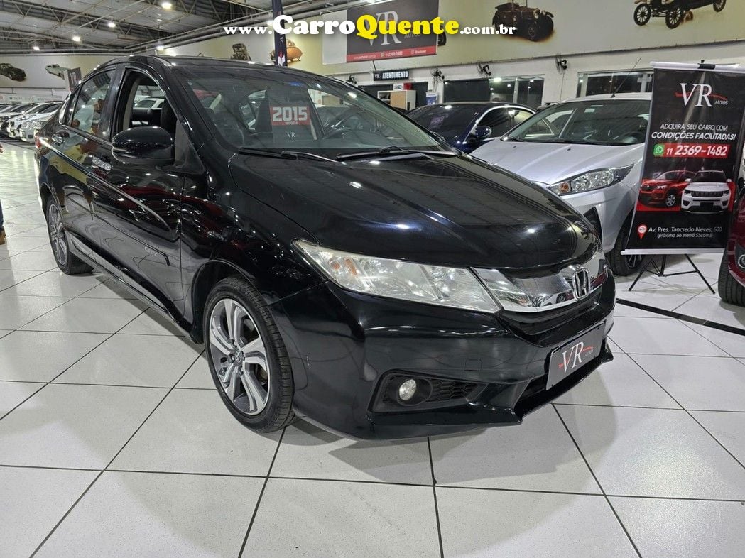 HONDA CITY 1.5 EXL TOP DE LINHA/ OBS: PAINEL TRASEIRO REPARADO. - Loja