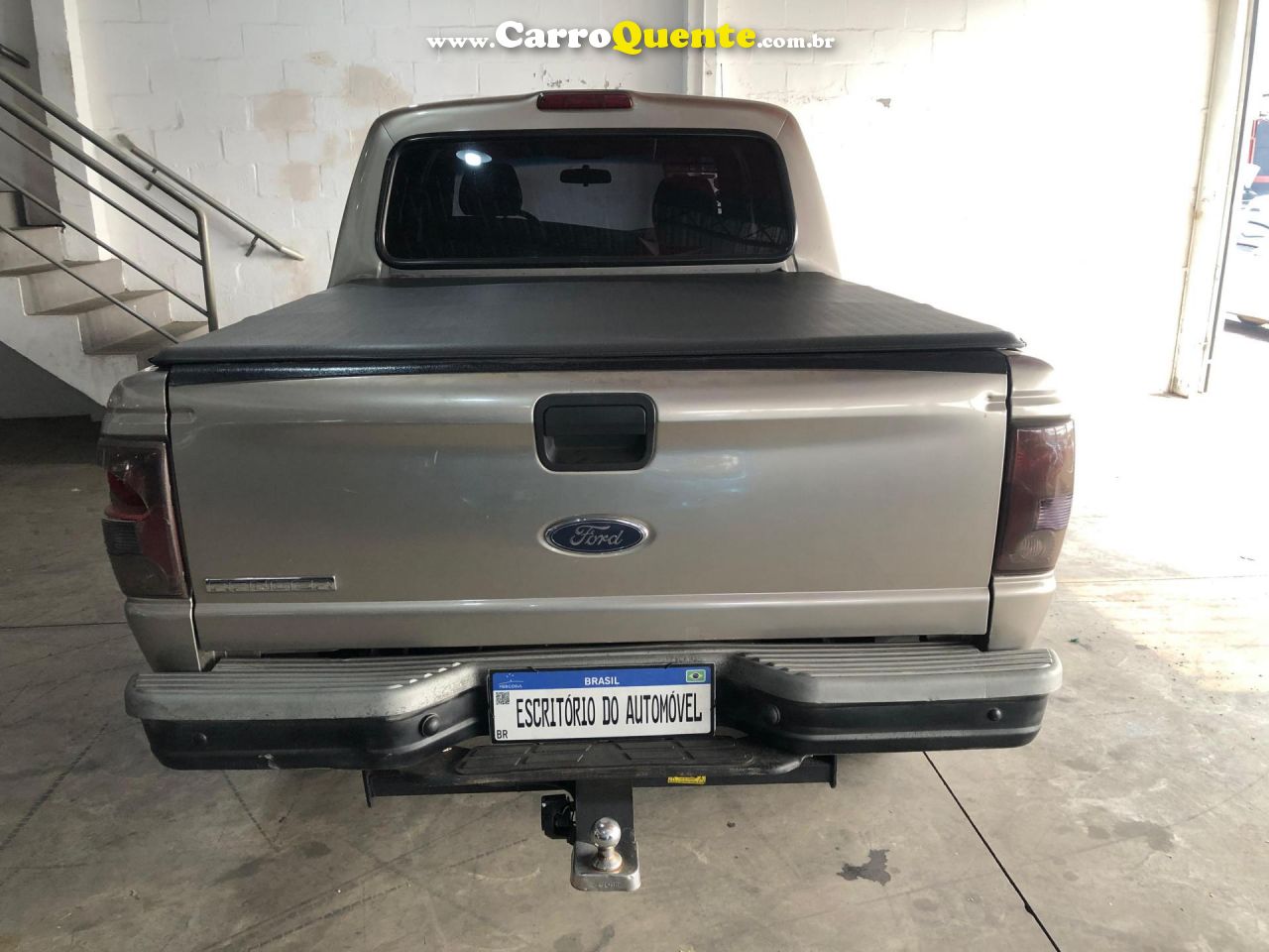 FORD   RANGER XLS 2.3 16V 145CV150CV 4X2 CS   PRATA 2007 2.3 GASOLINA - Loja