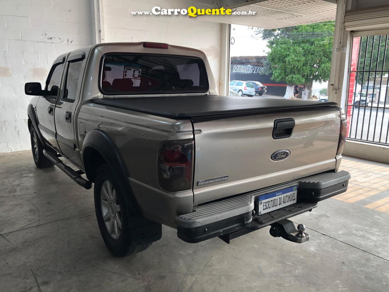 FORD   RANGER XLS 2.3 16V 145CV150CV 4X2 CS   PRATA 2007 2.3 GASOLINA - Loja